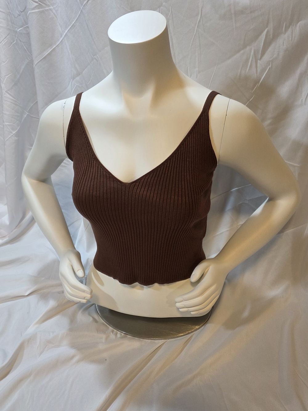 EUC Aritzia Wilfred Itinerary Sweater Tank Top -  Brown Size M